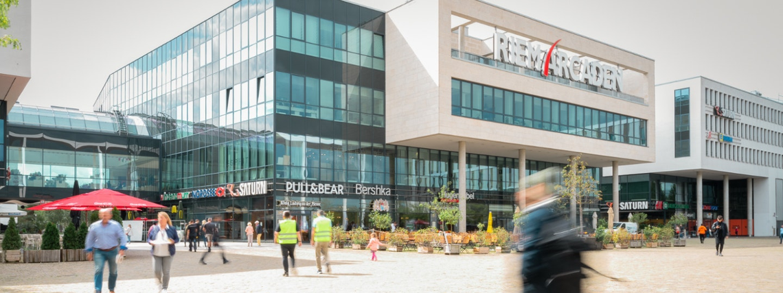 Riem Arcaden Eingang